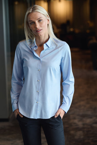 Indigo Bow 132 Interlock Knit Woman