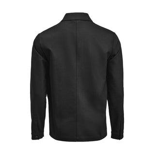 Patch Pocket Overshirt Black