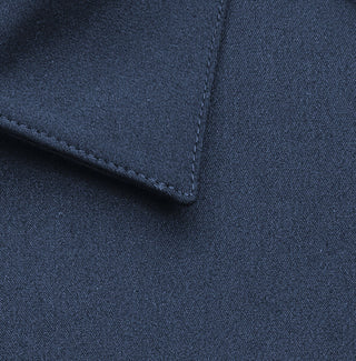 Modern Zip Overshirt Navy