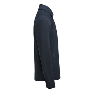 Modern Zip Overshirt Navy