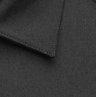 Modern Zip Overshirt Black