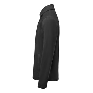 Modern Zip Overshirt Black