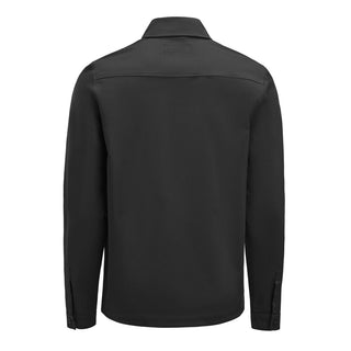 Modern Zip Overshirt Black