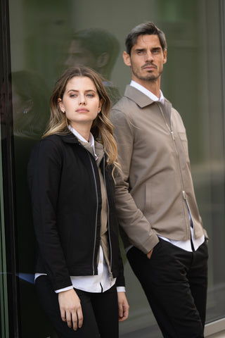 Modern Zip Overshirt