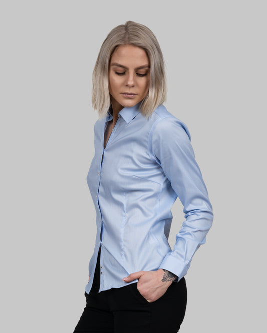 Yellow Bow 52 Skyblue Woman Easy Care
