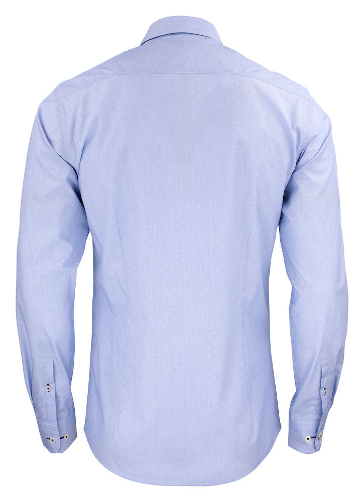 Purple Bow 140 blue dot Non-Iron