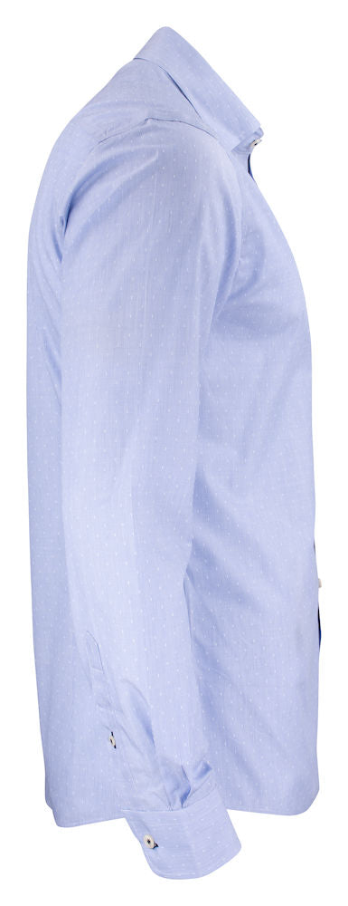 Purple Bow 140 blue dot Non-Iron