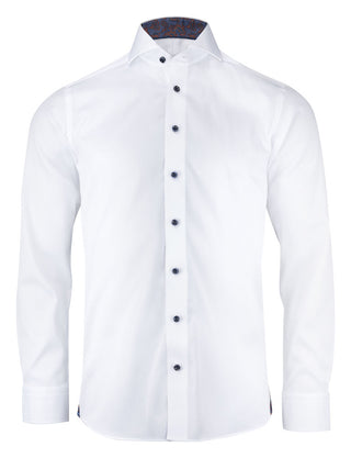 Purple Bow 146 White Bedford Non-Iron
