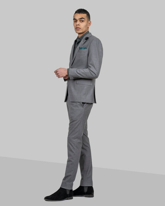 Classic Trouser 20 Grey Melange