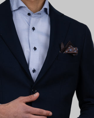 Purple Bow 145 Mid Blue Non-Iron – shirt product image, 45/46 XXL, Regular fit, Mid Blue