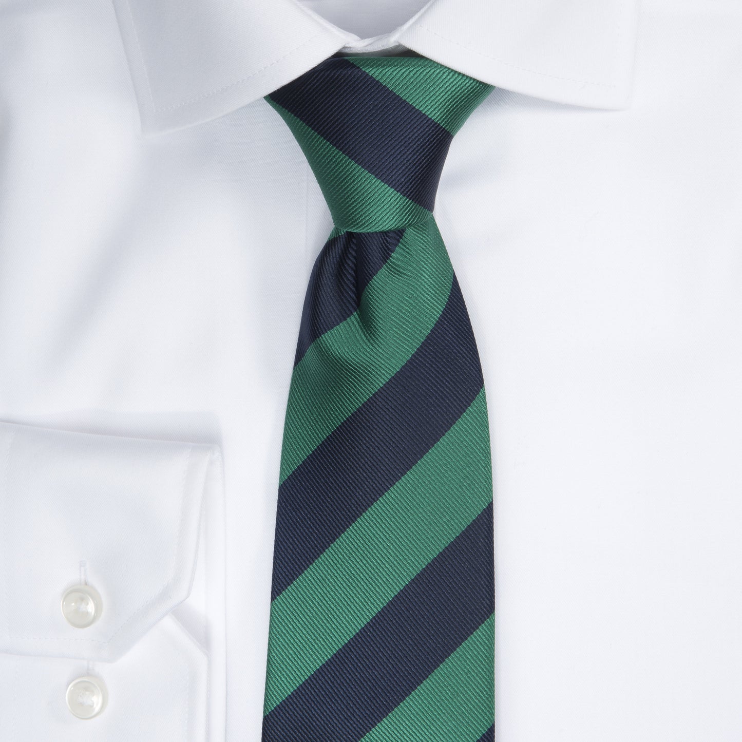 Regimental stripe - 607 Navy/green