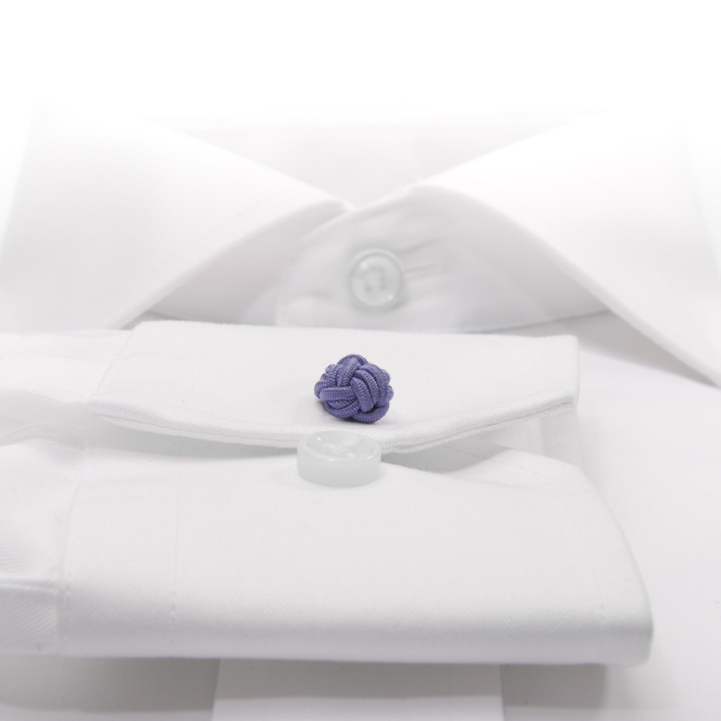 Knot-on-bar Cufflink - 810 l purple