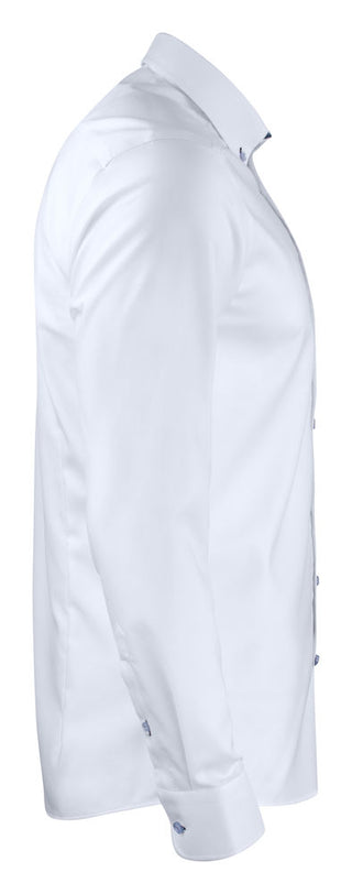 Red Bow 121 White Non-Iron Stretch